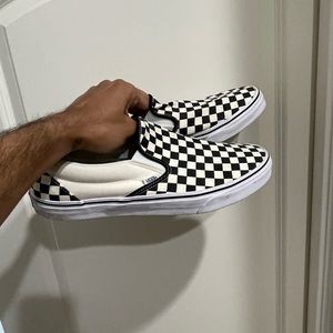 Checkered Vans. Size 13
